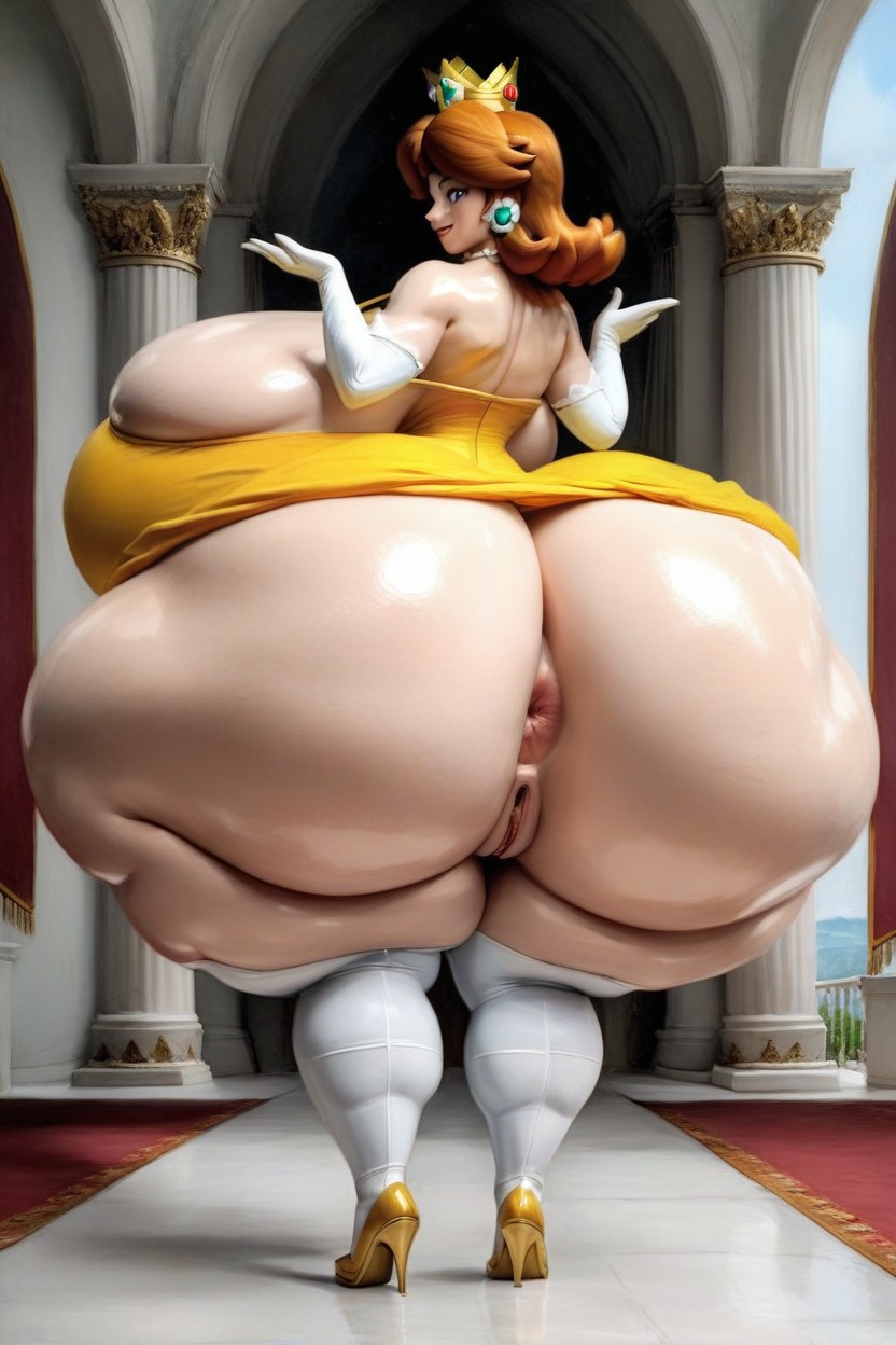 Extreme Giant Ass, Gigantic Ass, Breast Expansion AI Porn