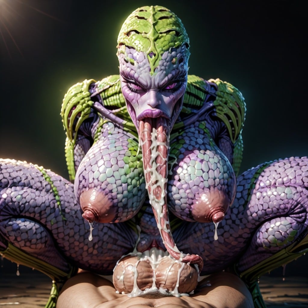 Mandibles, Alien Anatomy, Swollen Anus Protrudes AI Porn