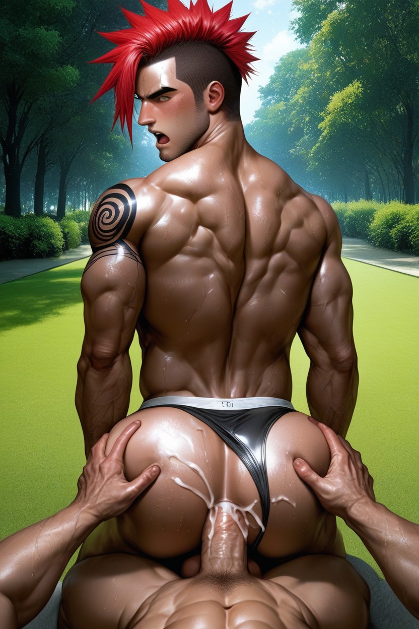 Sexy, Males Only, Boyish Charm AI Gay Porn