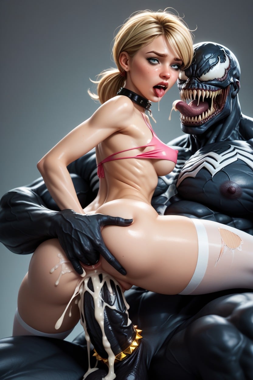 Cum Bursting, Extreme Cum Play, Marinette Perched On A Massive Cock Shaft AIポルノ