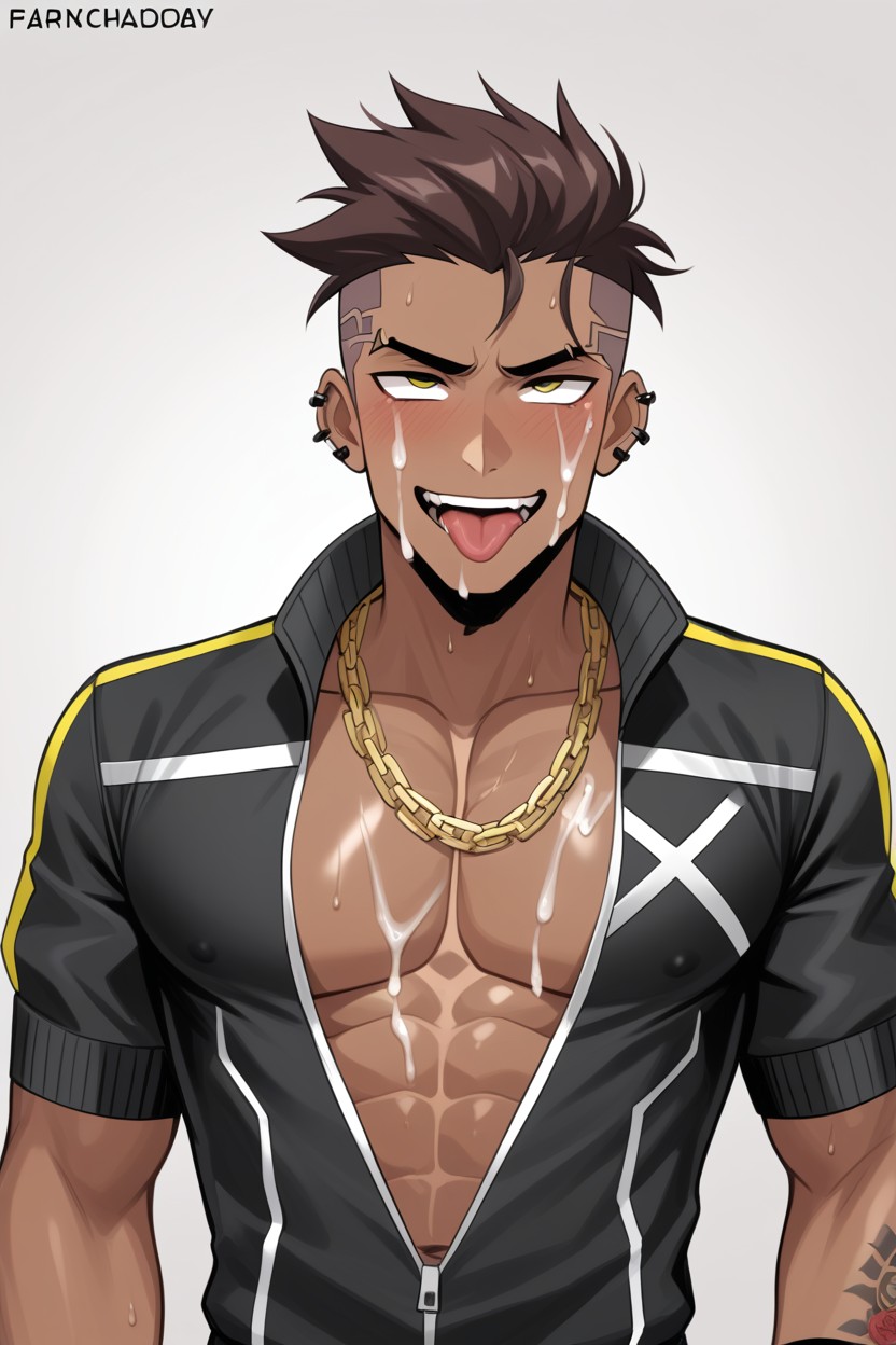 Cocky, Sweaty, 18+ AI Gay Porn