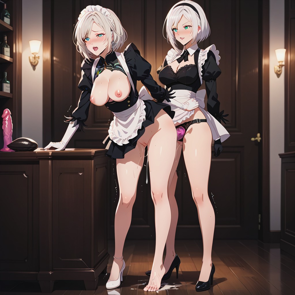 High Heels, One Shoe Missing, 18+ Hentai IA