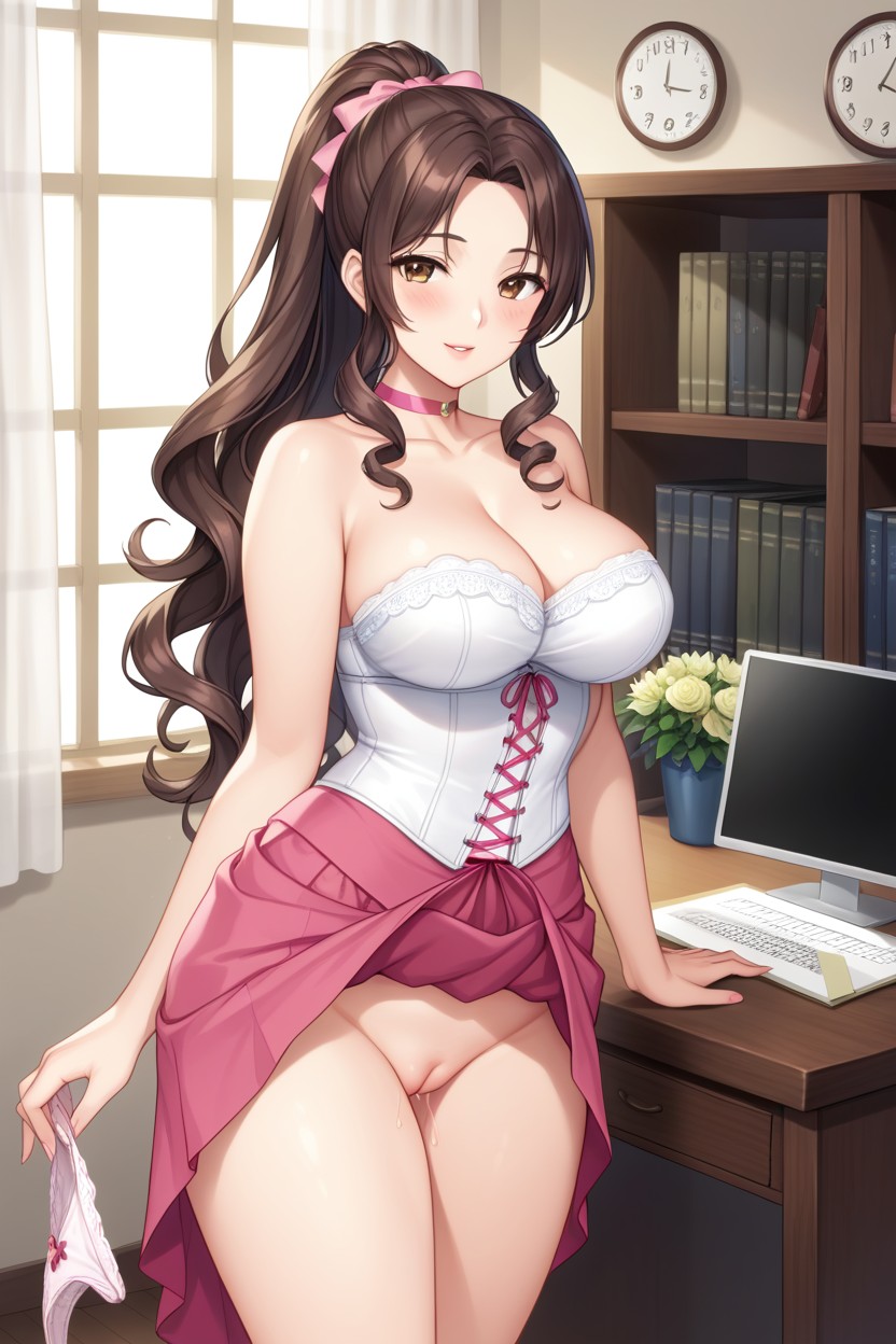 Detailed Face, 20+, Medium Perky Breasts Hentai AI Porn