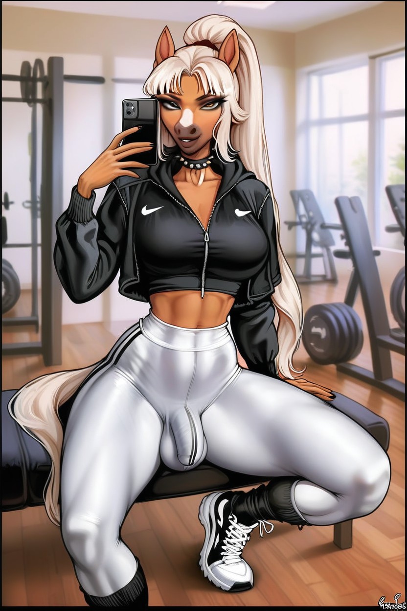 Selfie, Choker, Gluteal Muscles AI獸人黃片