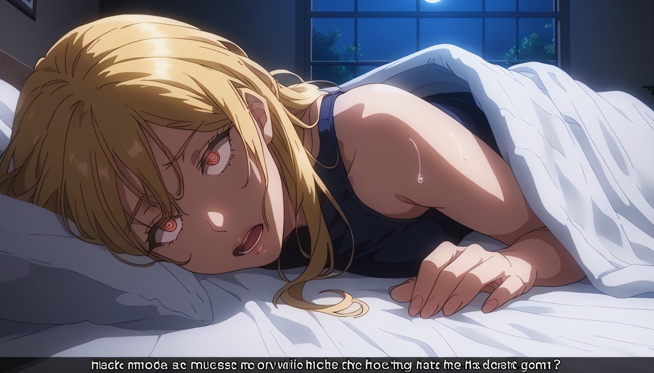 Night, Hazel Eyes, Night Hentai AI Porn
