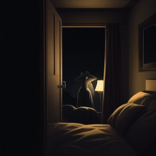 Creepy, Extremely Dark, Distant View AI兽人黄片