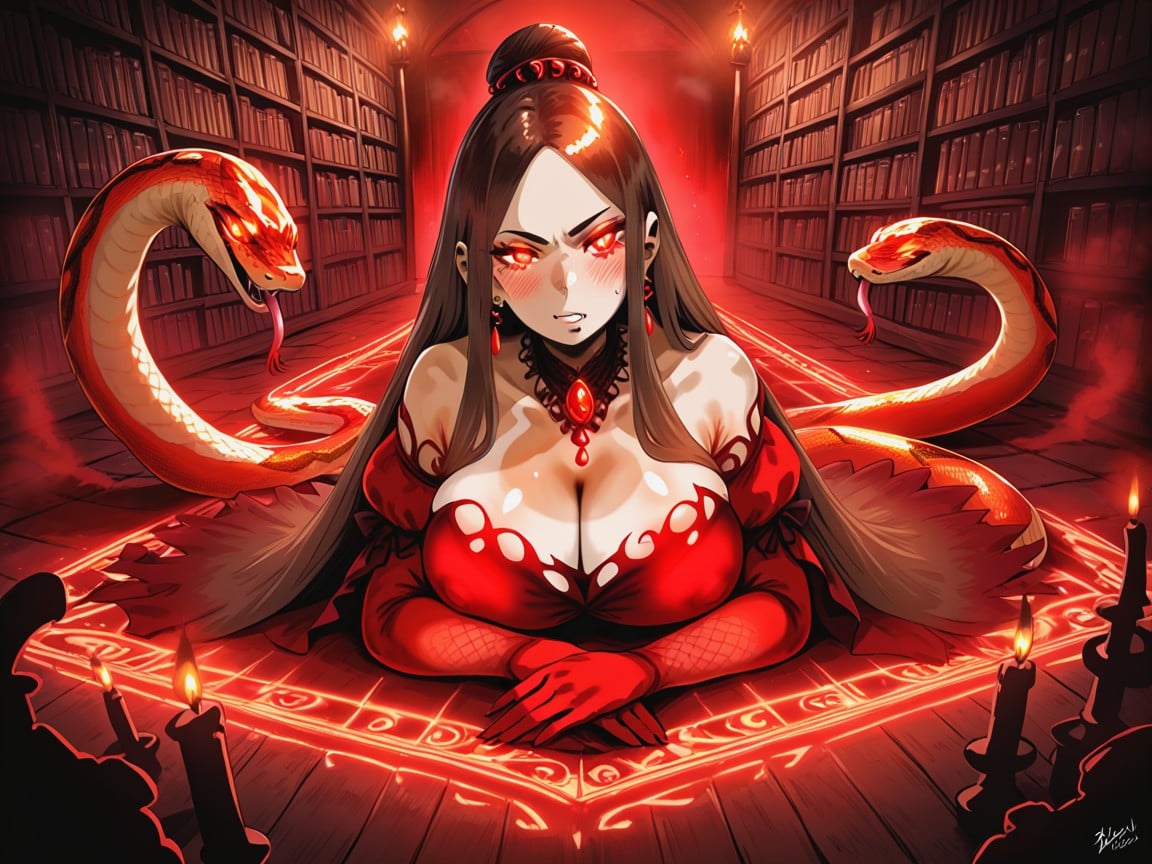 Skinny, Angry, Light Tan Skin Hentai AI Porn