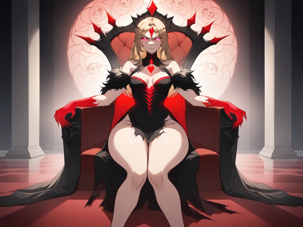 Nsfw, Round Ass, Tilted Diamond Circlet ヘンタイAIポルノ