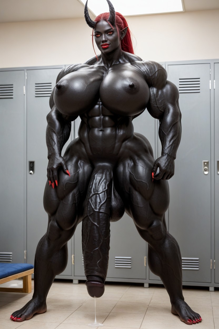 Solo, Gigantic Biceps, Gigantic Shemale AI Porn