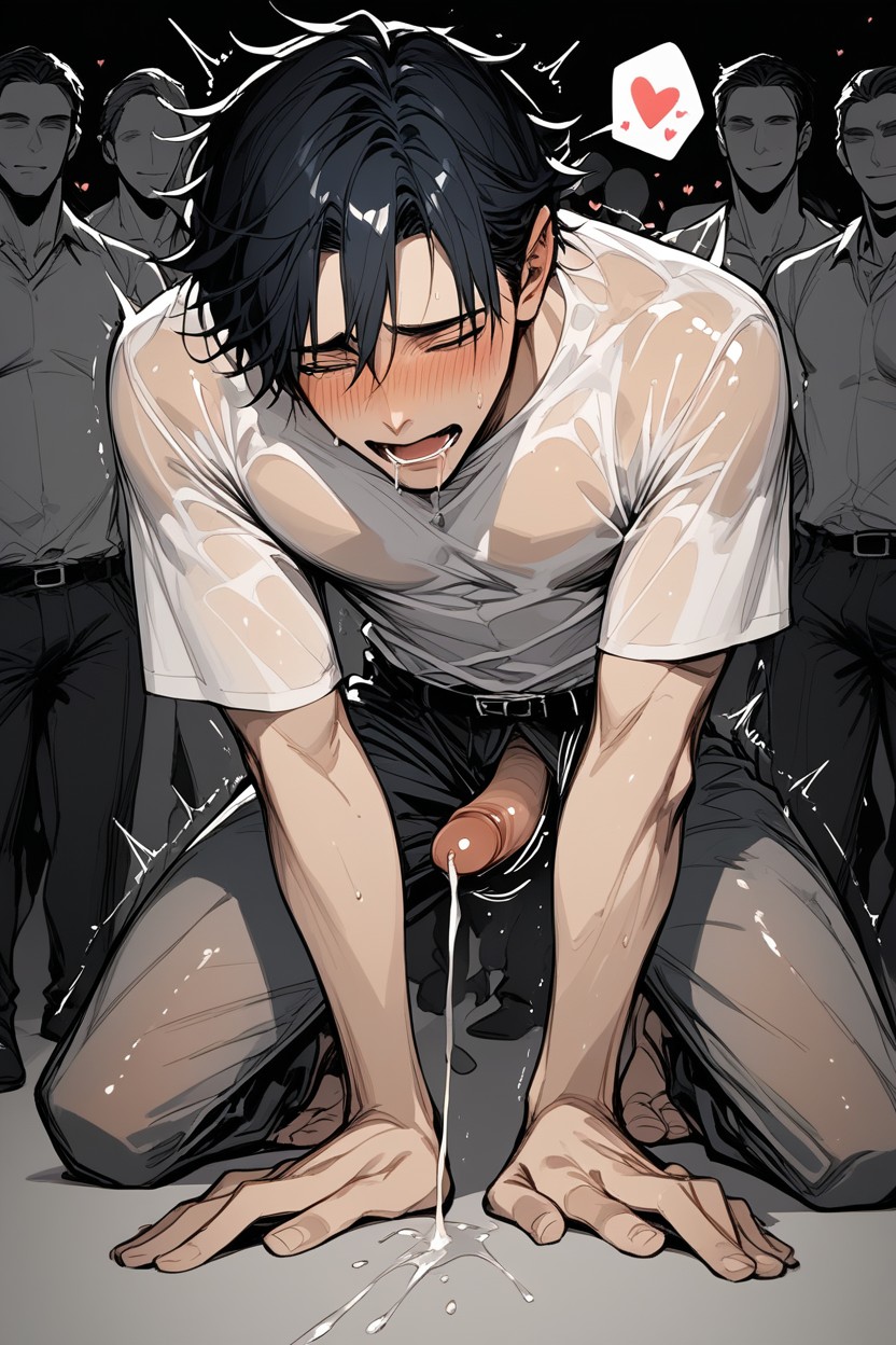 Low Lean Body, Handsome, Spoken Hearts ゲイAIポルノ