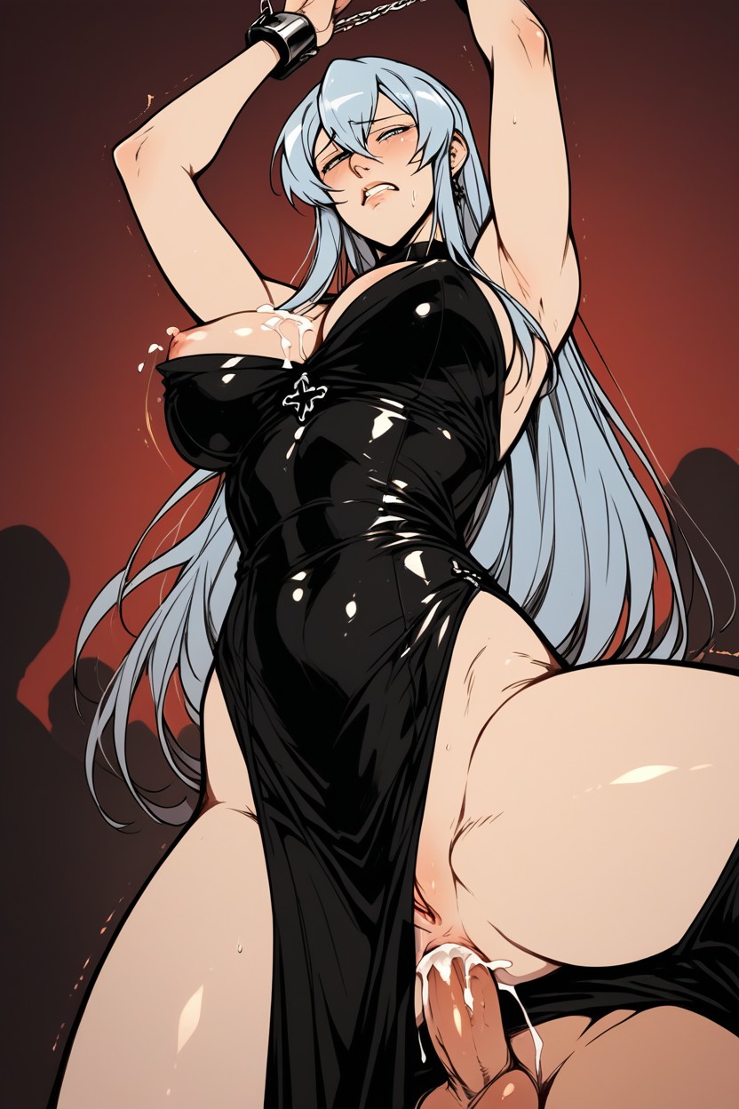 Sad, Cum Legs, Beverly Covering Hips Hentai AI Porn