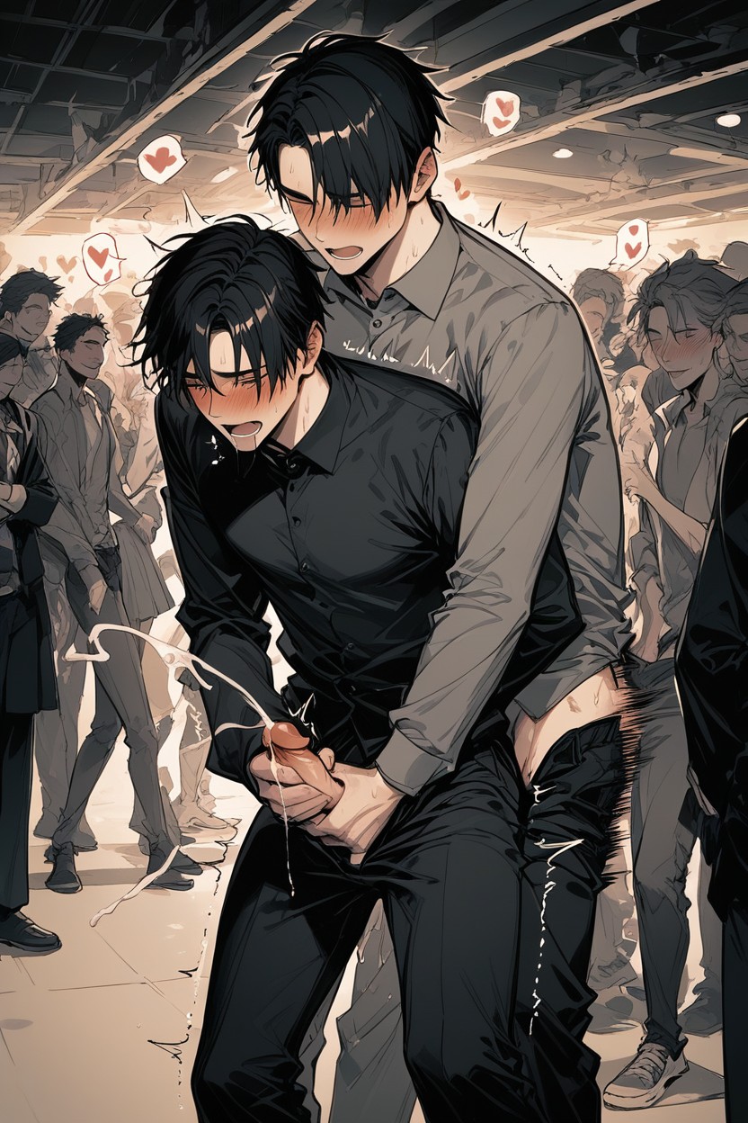 Love Hearts, イン・ヒート, Doggy Position ゲイAIポルノ