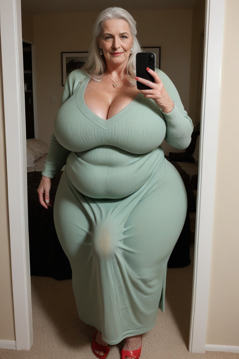 Big Belly, Impossibly Large Ass, Long Length AI Porn