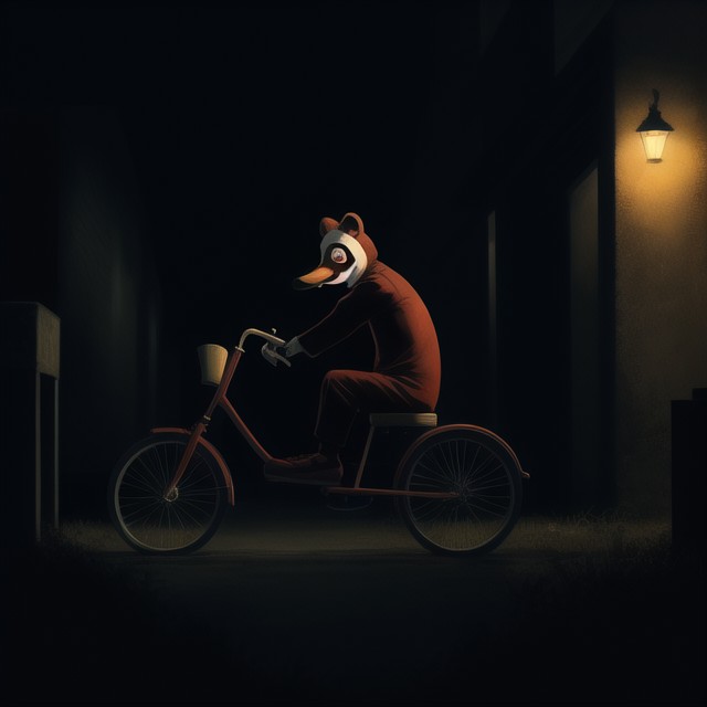 Night, Night, Very Dark Furry KI Porno
