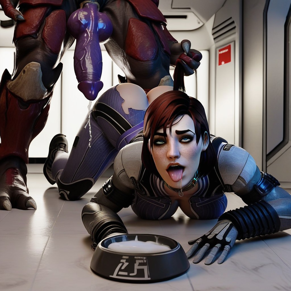 Bottom Up, Ripped Clothes , White Armor Hentai AI Porn