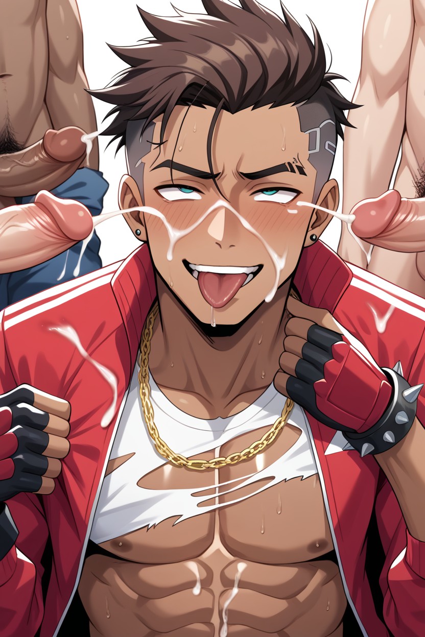 Youthboy, Spiked Bracelet, 18+ AI Gay Porn