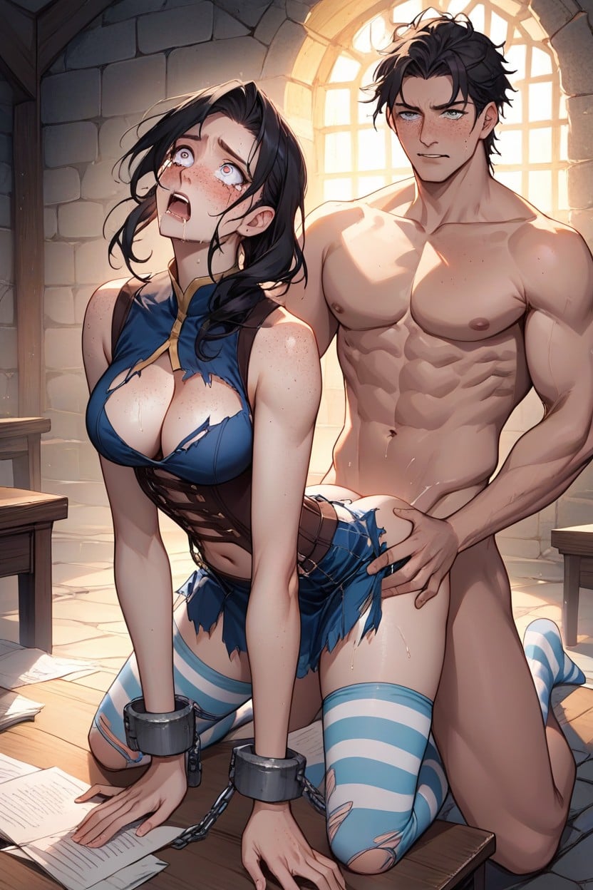 Character Focus, Impersonal Man, Wide Eyes Hentai AI Porn
