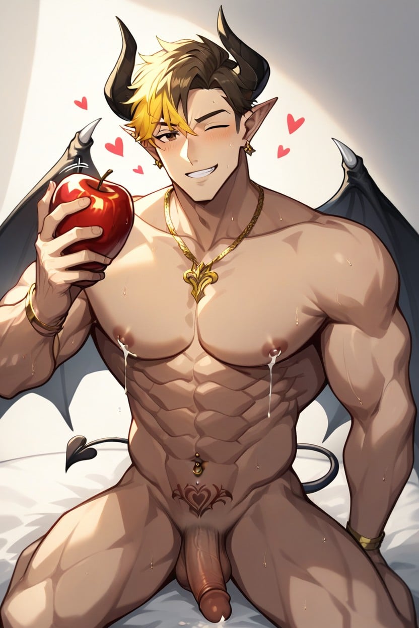 Motion Hearts, Big Dick, Naked AI Gay Porn
