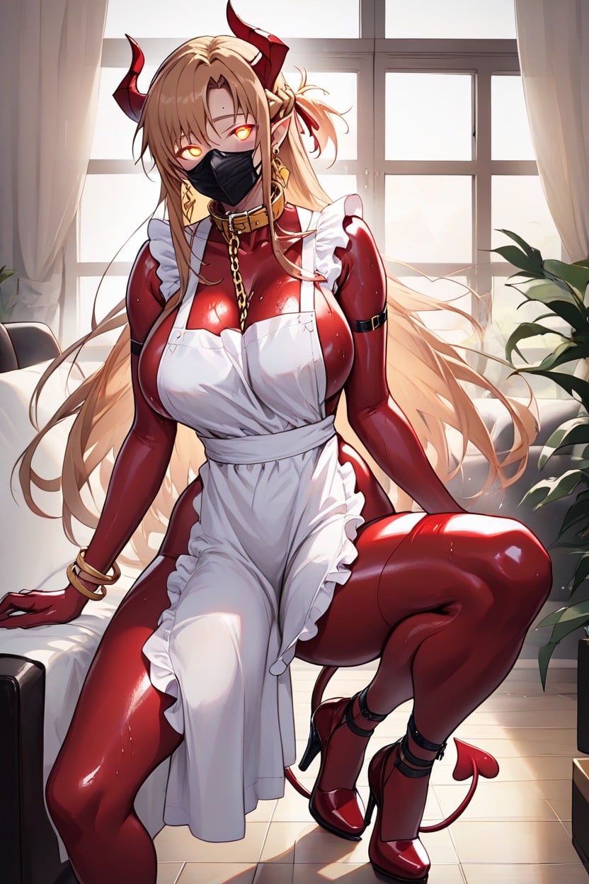 Standing, Detailed Body, Form Fitting Clothes Hentai AI Porn