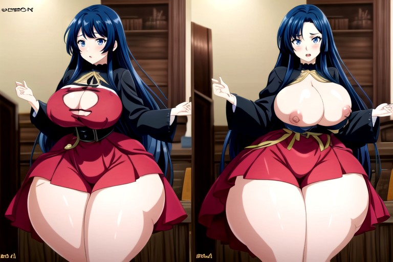 Split Screen, Breast Expansion, Hyper Ultra Mega Fat Ass Hentai AI Porn