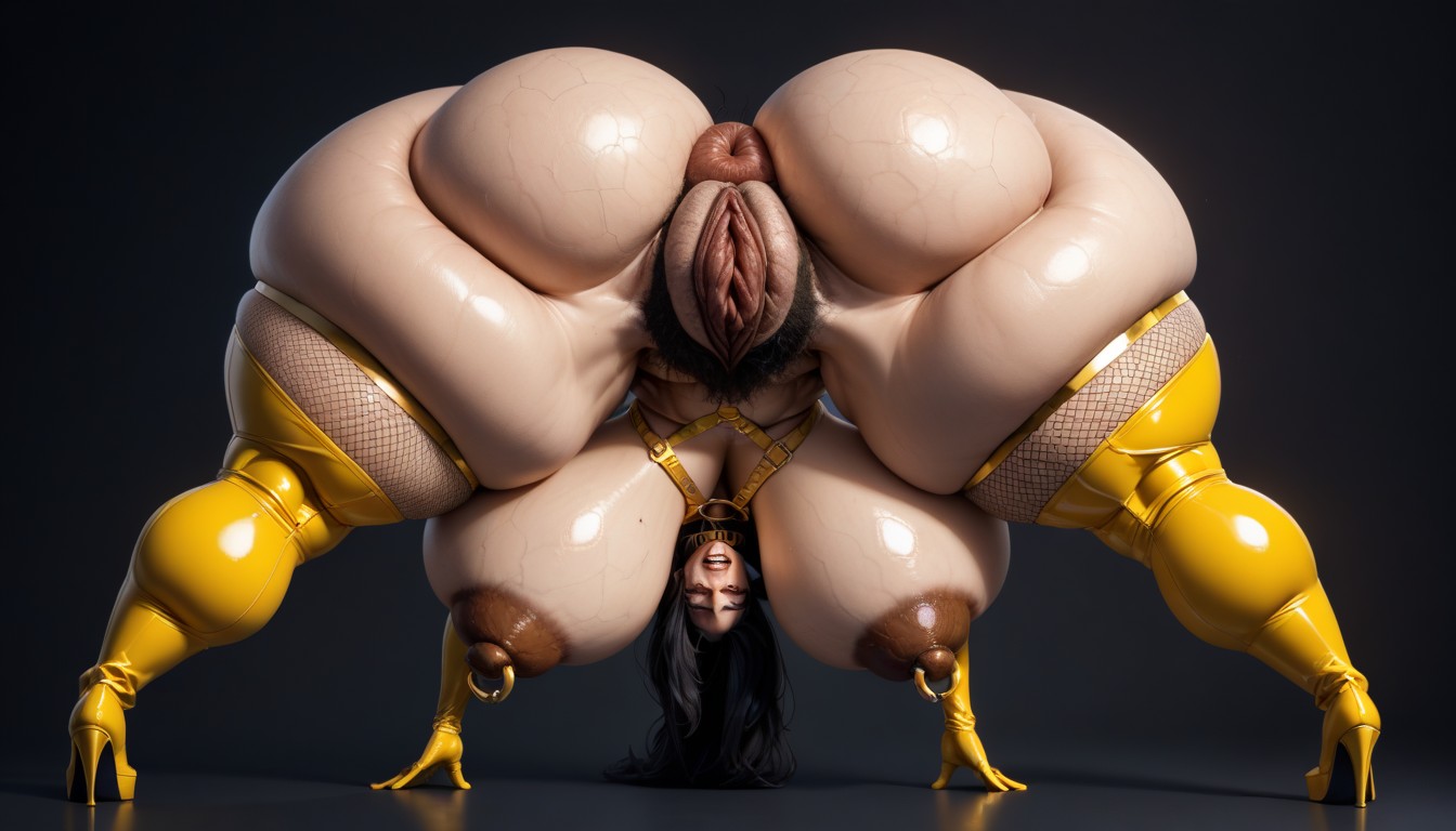 Wide Hips, Round Ass, Hourglass Figure AI Porn