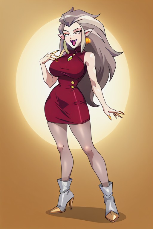 Hourglass, Wide Hips, 18+ AI Porn