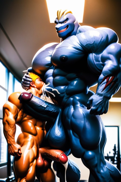 Deep In Throat, Pokemon, Massive Hyper Balls AI Gay Porn
