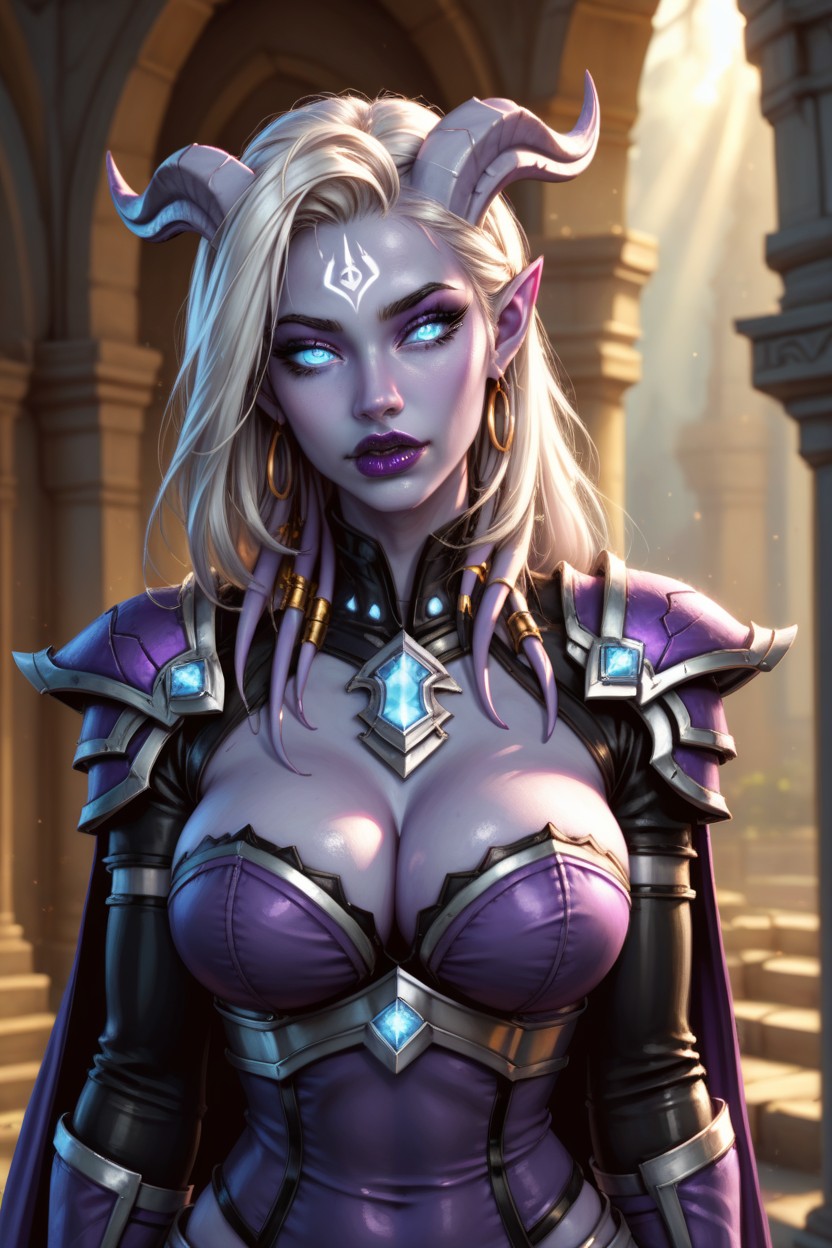 Disney Pixar Animation Style, Small Ass, Draenei Hoof AI Porn