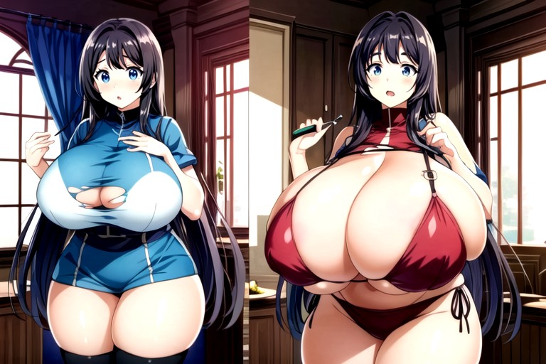 Hyper Mega Fat Ass Expansion, The Most Perfect Face, Most Hyper Ultra Mega Busty Woman Ever To Be Seen Hentai AI Porn
