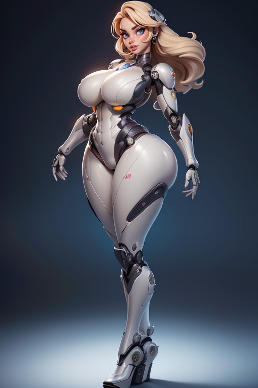 Rounded Breast, Full Lips, Thick Lips Hentai AI Porn