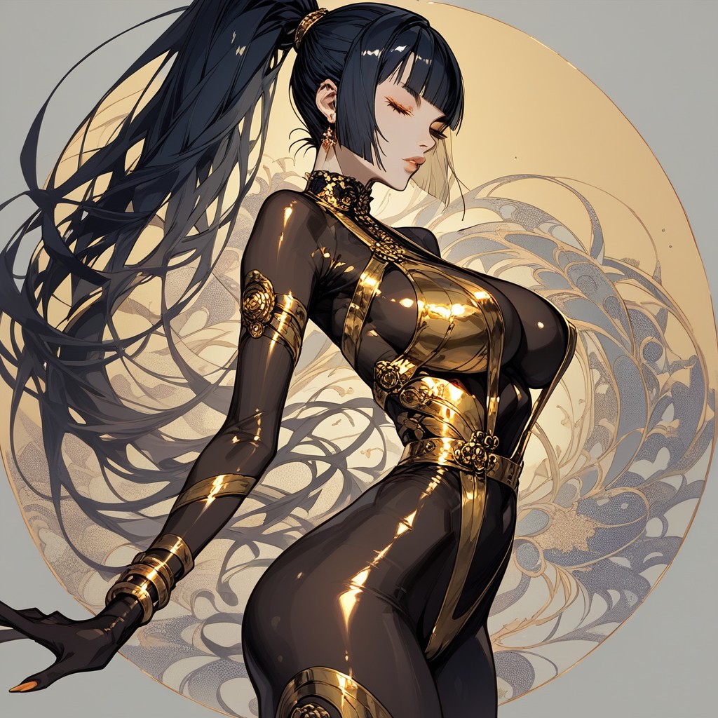 Big Breast, 1 Person, Rounded Breast Hentai AI Porn