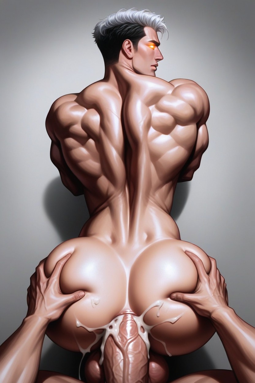 Exposed Penis, Muscle Butt, 18+ AI Gay Porn