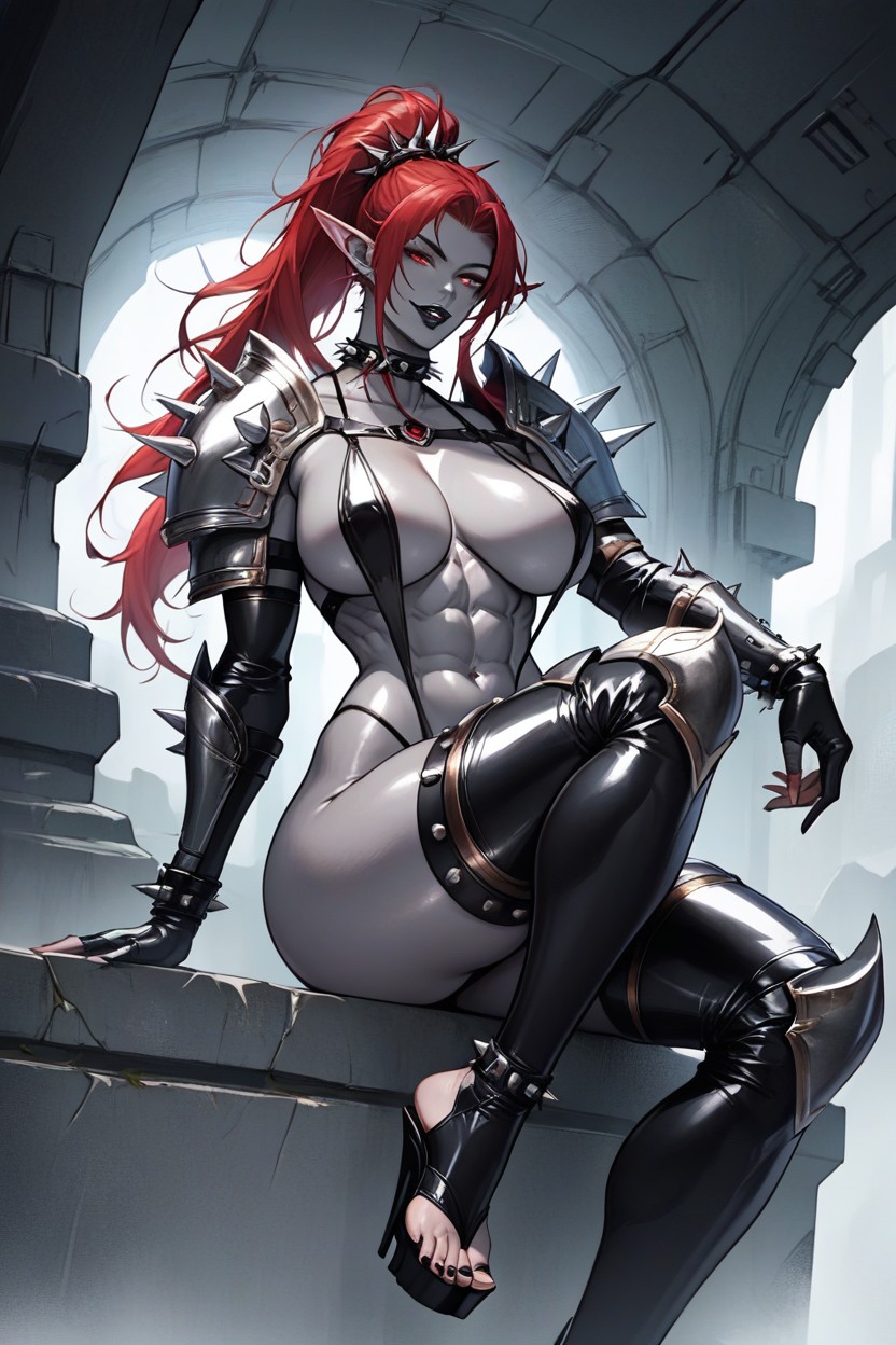 Waist, Toeless Stirrup, Fit Hentai AI Porn
