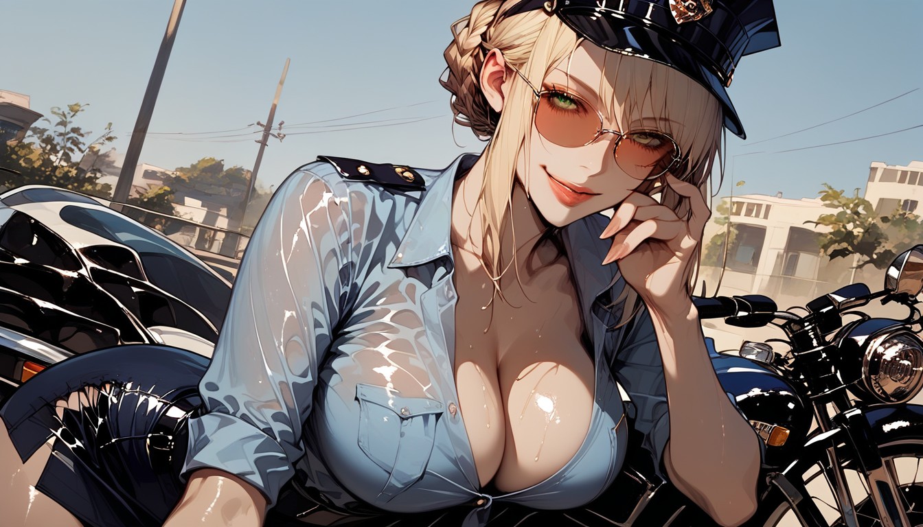 Extremely Beautiful Face, Blushing, Smile Hentai AI Porn