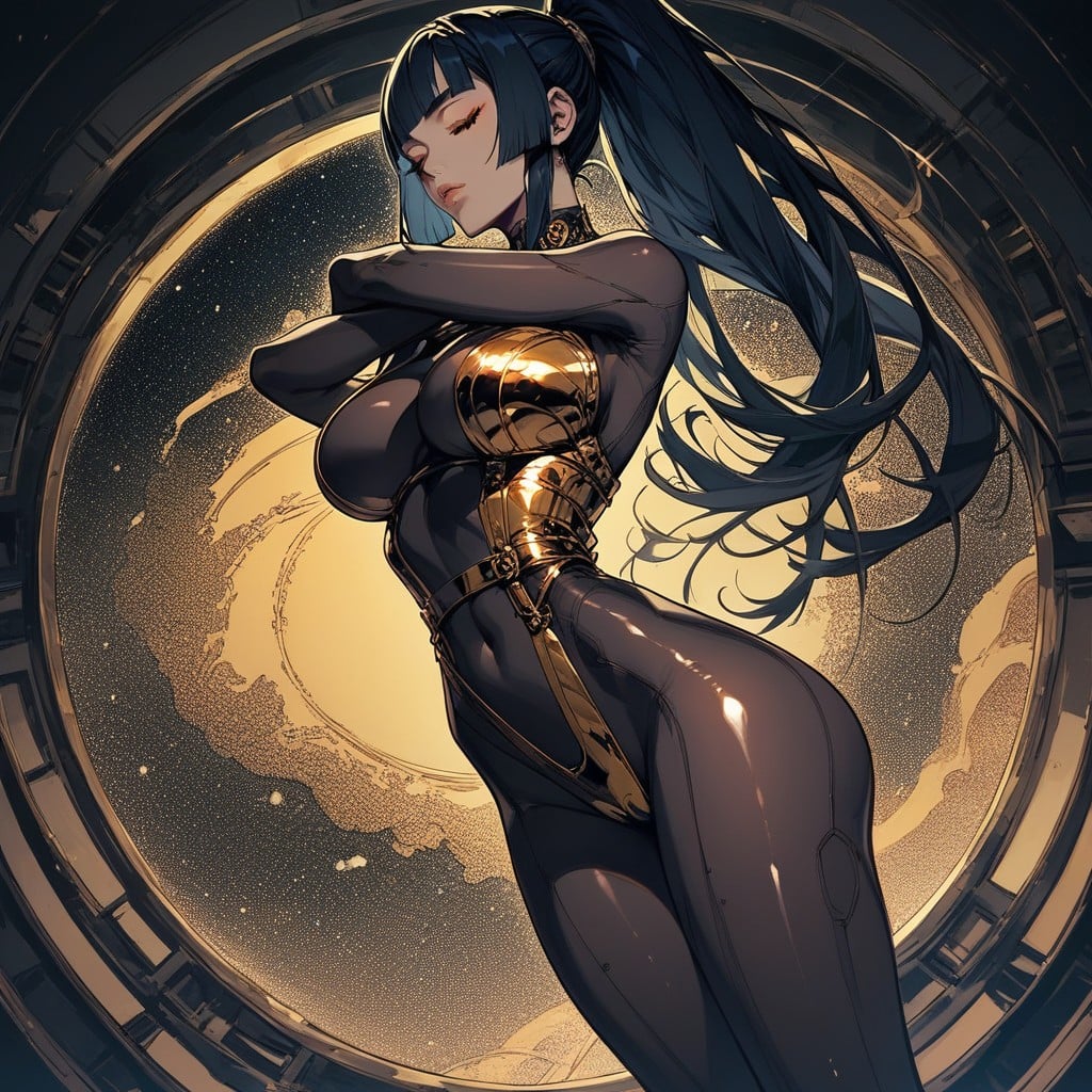 Rounded Breast, Stunning View, Camel Toe Hentai AI Porn