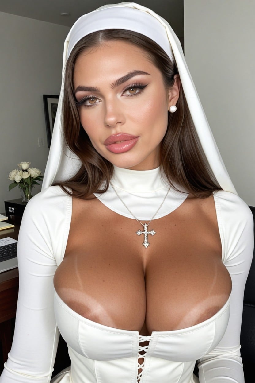 Muscle Ass, Massive Breast, Thick Thighs AI Porn