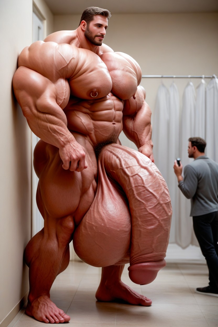 Hyper Thick Cock, Impossibly Long Hyper Penis, Devil AI Gay Porn