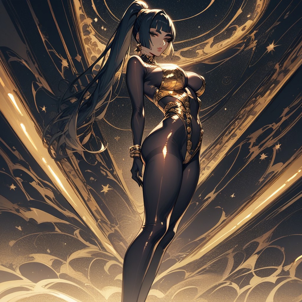 Eve From Stellar Blade, High Ponytail, Gloss Lips Hentai AI Porn