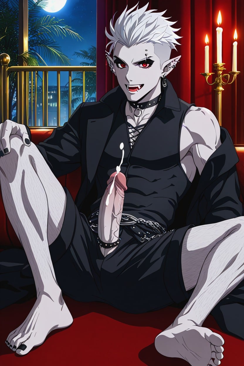 Fangs, Vampire, Big Penis AI同性恋黄片
