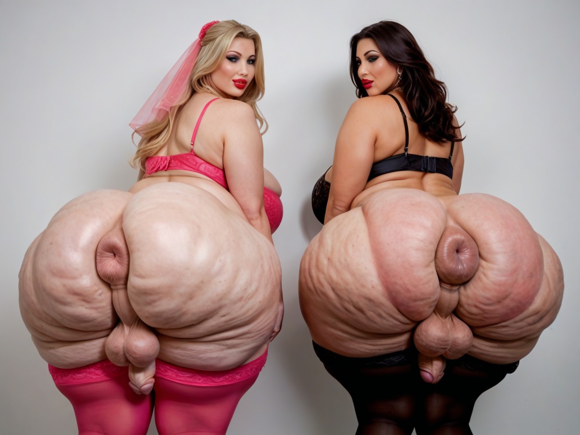 Fat Legs, Cellulite Ass, Fat Shemale AI Porn