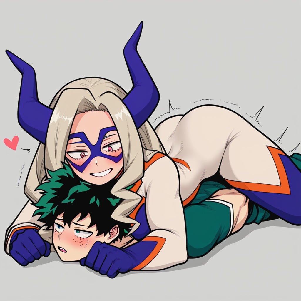 Female Dominating Male, Female Is Way Bigger, Pegging Hentai AI Porn