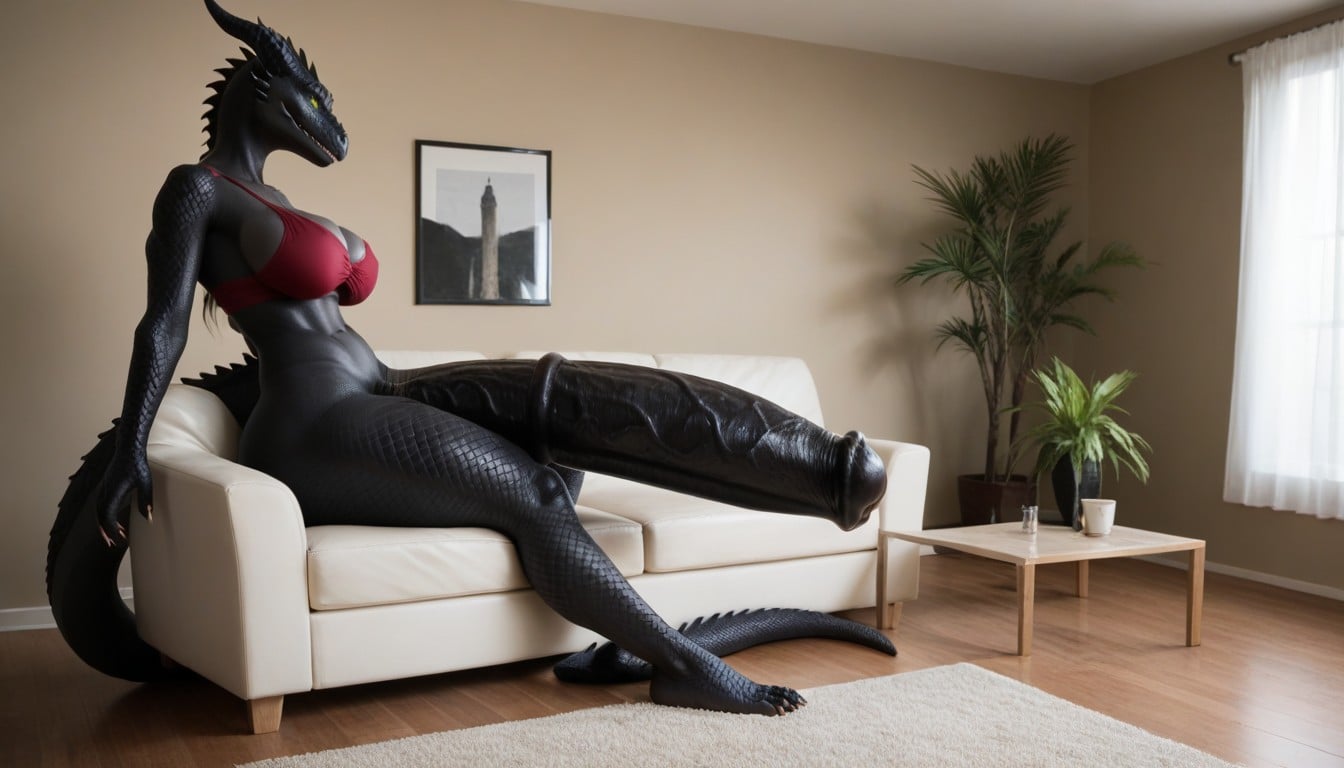 Cock, Hyper Penis Growth, Penis Bigger Than Body Shemale AI Porn
