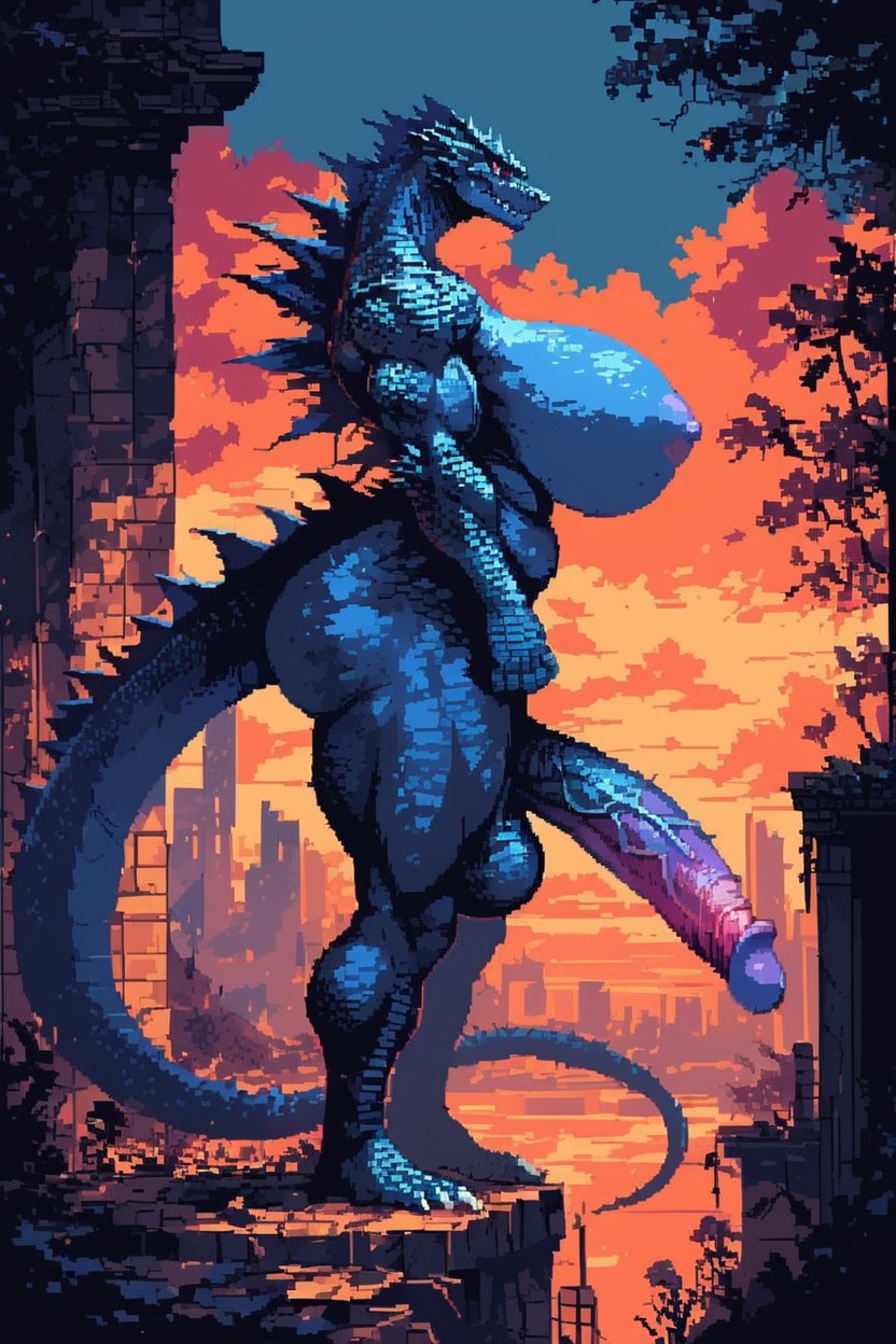 Dark, And A Broad, Angry Furry AI Porn