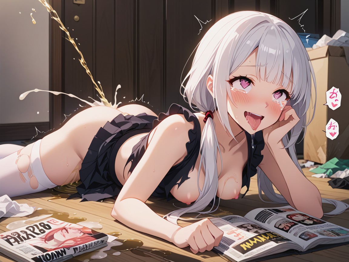 A Lot Of Piss, Happy Crying, After Extreme Hard Fuck Hentai AI Porn