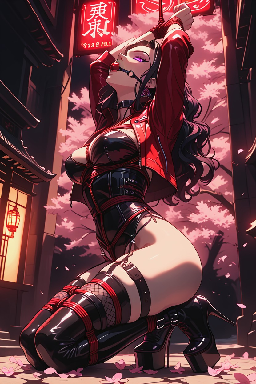 Bottom Up, Seductive And Confident Pose, Sensual And Elegant Hentai AI Porn