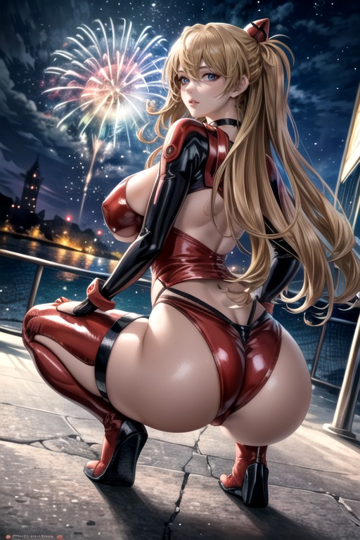 Centered On Buttocks, Braided Long H, Demon Slayer Namkanroji Mitsuri Hentai AI Porn