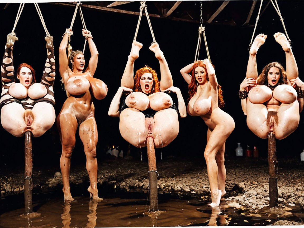 Cellulite, Scissoring, Tits Milking AI Porn