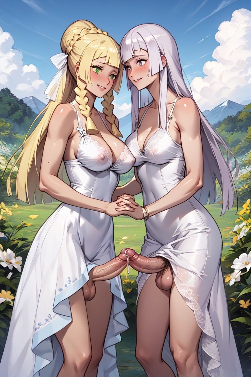 Holding Hands, Romantic, Erection Shemale AI Porn