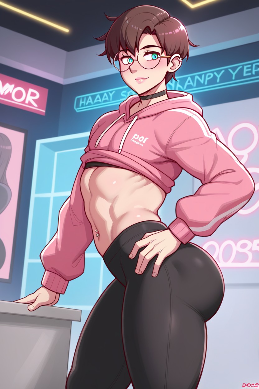 Shadow Lighting, Artist Dross Artstyle, Smooth Body AI Gay Porn