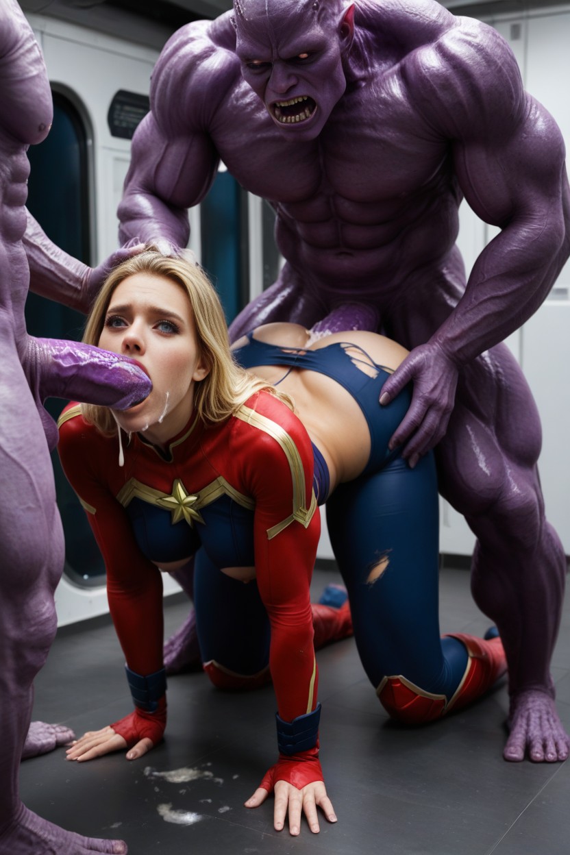Back Arched, Spitroast, Cum On Her Face AI Porn